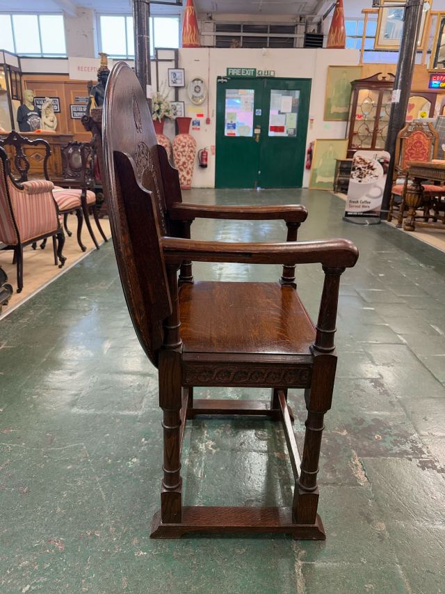 イギリス 1920年代 オーク モンクスチェア