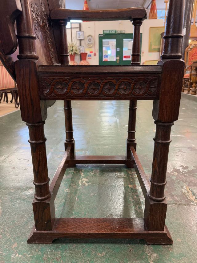 イギリス 1920年代 オーク モンクスチェア