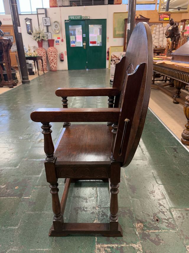 イギリス 1920年代 オーク モンクスチェア