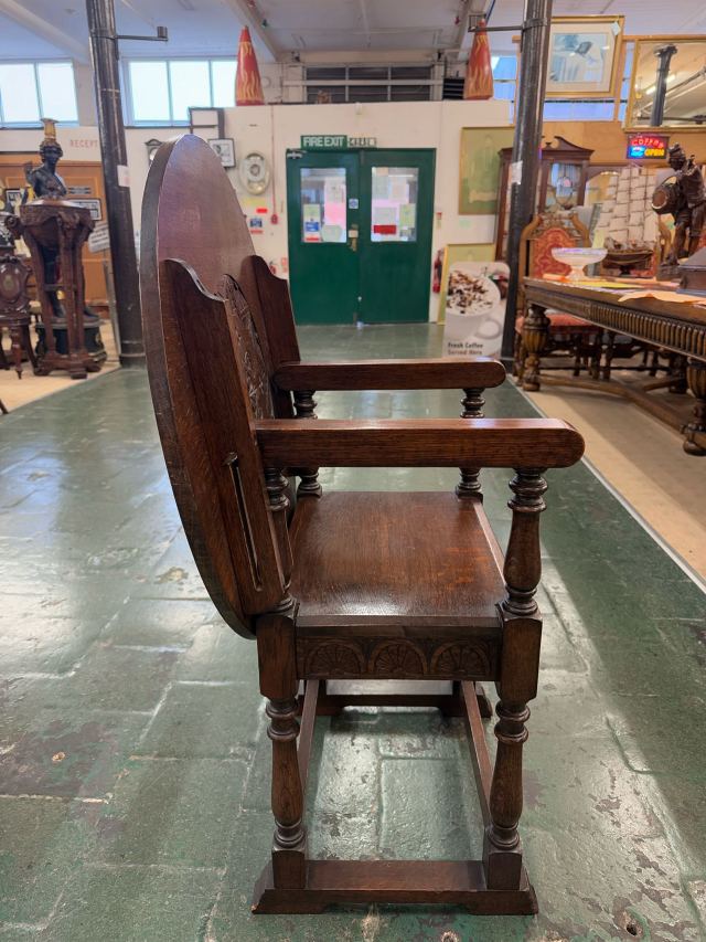 イギリス 1920年代 オーク モンクスチェア