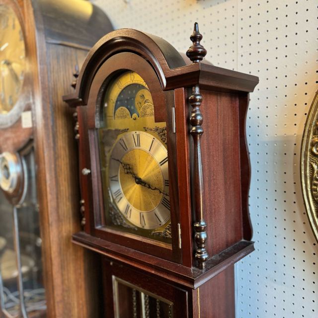 ビンテージ クロック TYMETER マホガニー 置時計 アンティーク Vintag_Knight_n_Gibbins_London