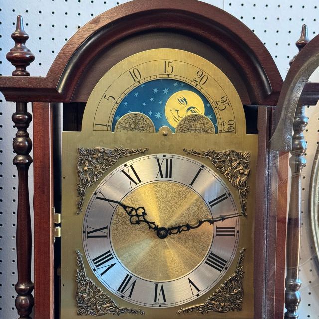 イギリス 1920年代 マホガニー ホールクロック