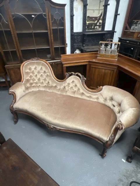 イギリス 1870年代 ウォールナット セティ EC-05632