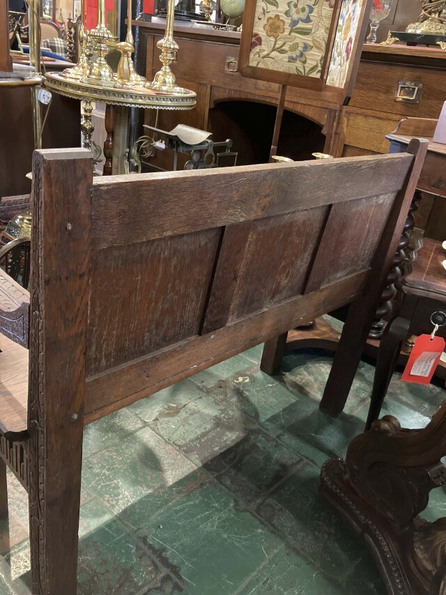 イギリス 1890年代 オーク ホールチェア EC-05288