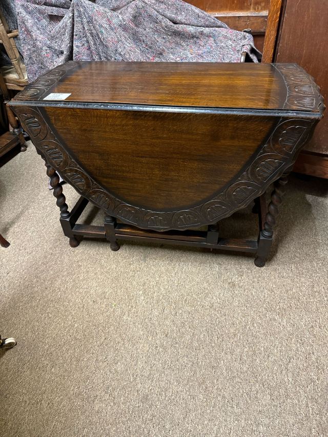 アンティーク 家具 ゲートレッグテーブル 1930年頃 イギリス