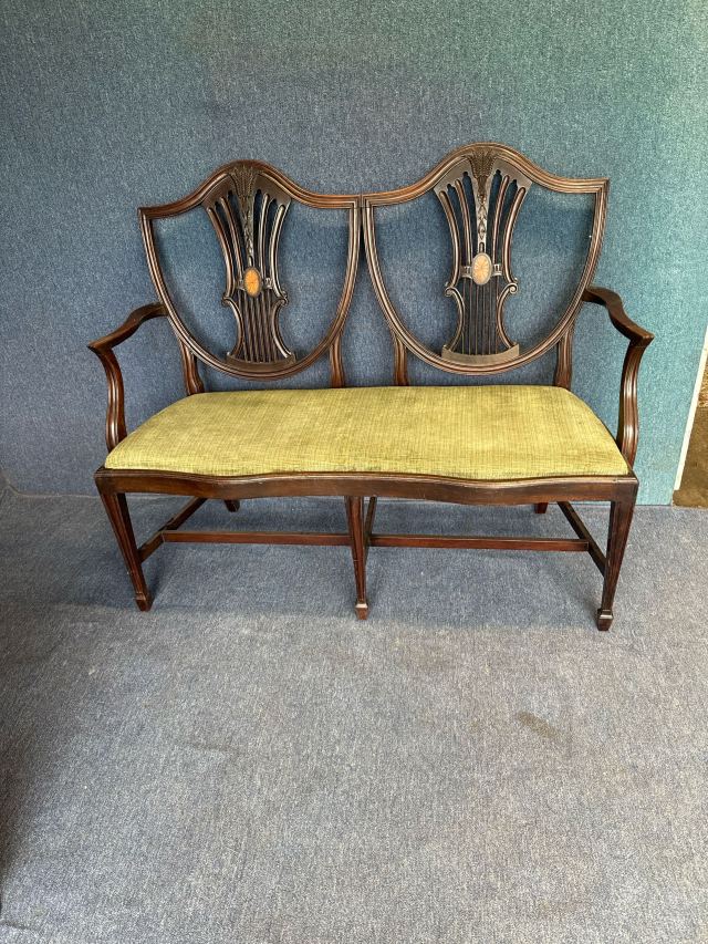 イギリス 1900年代 マホガニー ソファ ECUKSA0052