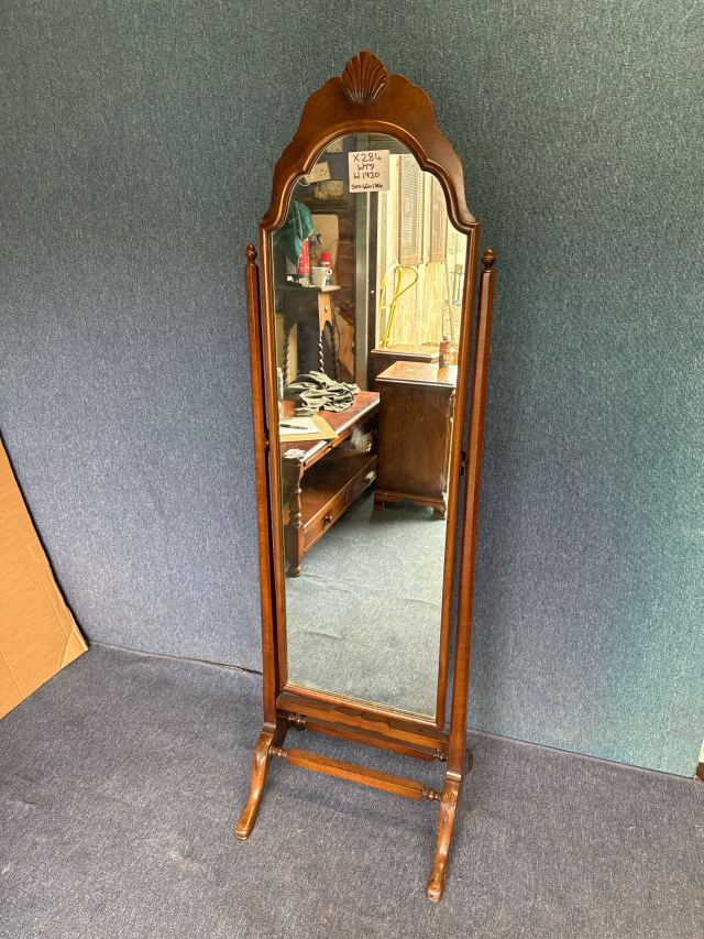 イギリス 1930年代 ウォールナット シュバルミラー ECUKSA0105