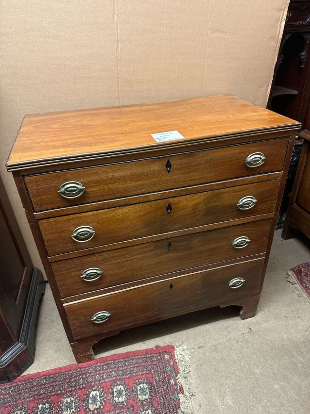 イギリス 1840年代 マホガニー チェスト ECUKSA0109