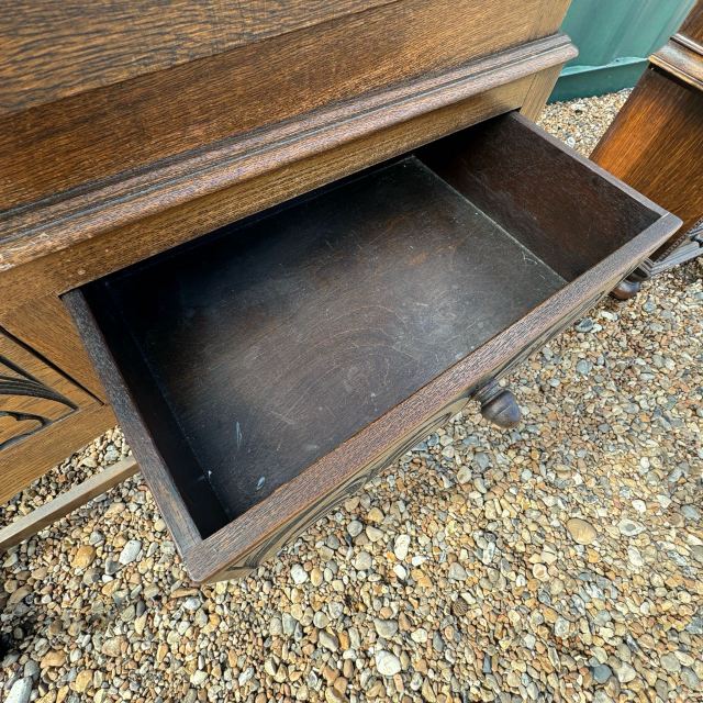 イギリス 1930年代 オーク キャビネット
