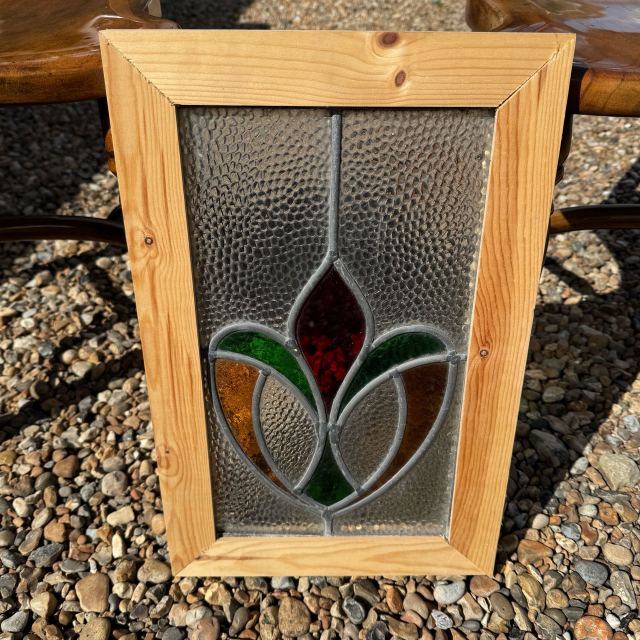 46cm【USED品】欧州 アンテーク ステンドグラス a5d7e97fa6360c6ac9b9ccda0d928f