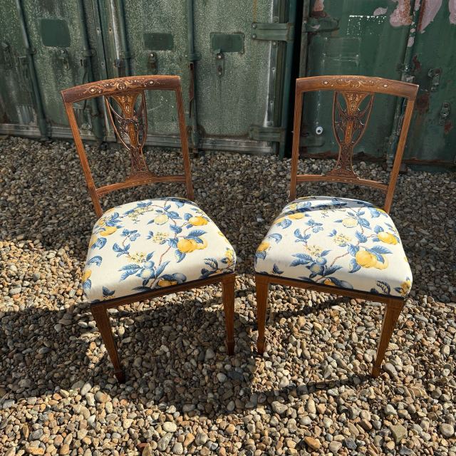 イギリス 1900年代 マホガニー チェア ECUKSA0298