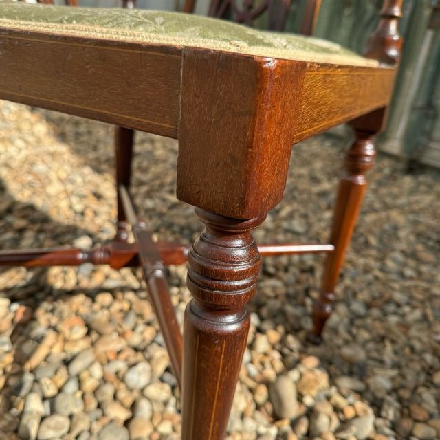 イギリス 1900年代 マホガニー チェア