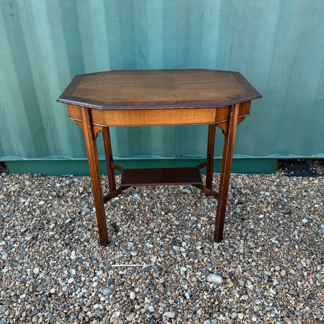 イギリス 1910年代 オーク タイルトップテーブル