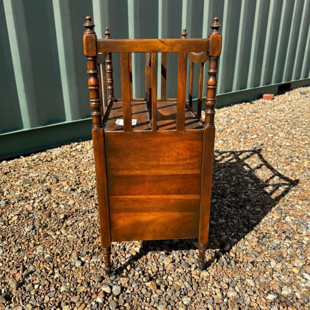 イギリス 1920年代 マホガニー マガジンラック