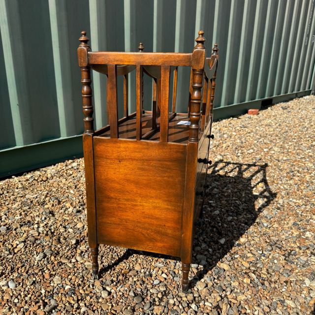 イギリス 1920年代 マホガニー マガジンラック