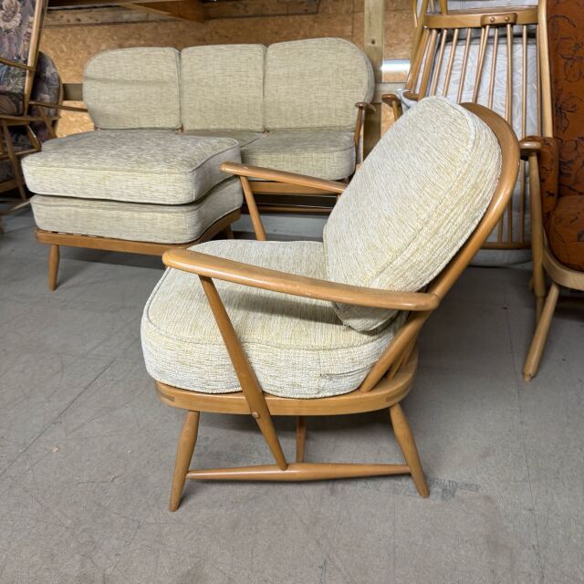 イギリス 1960年代 チーク ERCOL アーコール ソファーセット