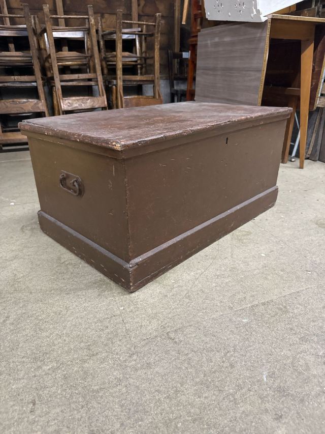 イギリス 1880年代 パイン ボックス ECUKNW0004