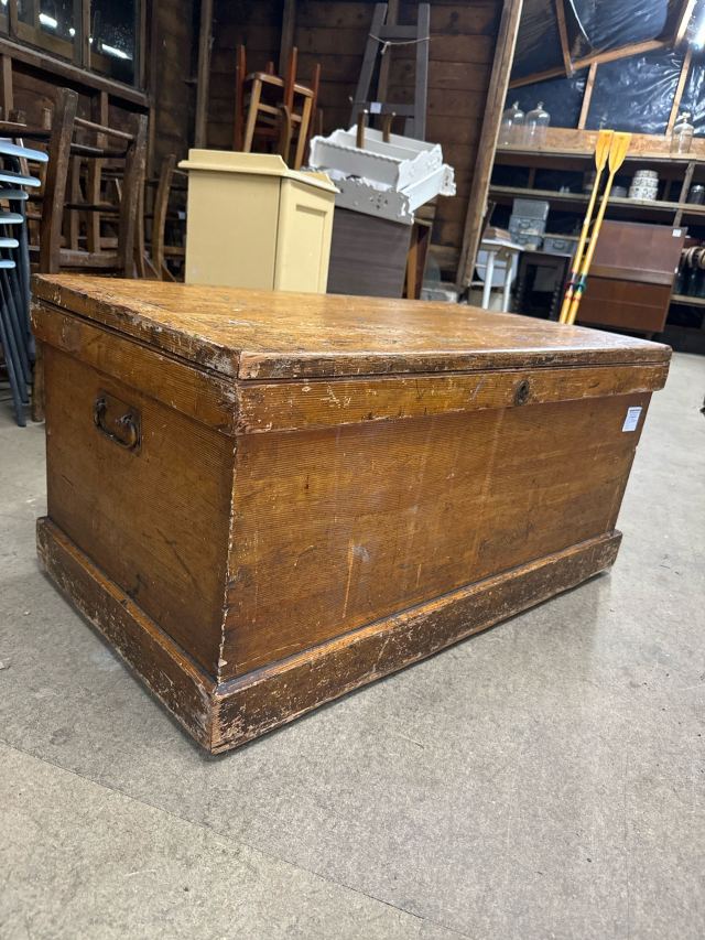 イギリス 1880年代 パイン ボックス ECUKNW0006