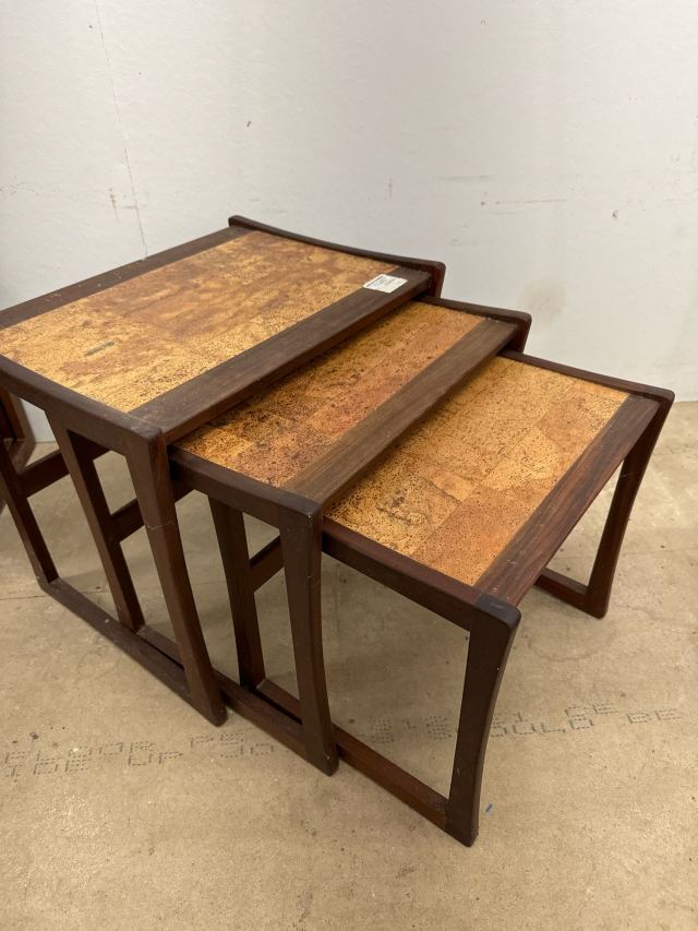 1960年代 チーク G-PLAN ジープラン タイルトップネストテーブル ECUKNW0020
