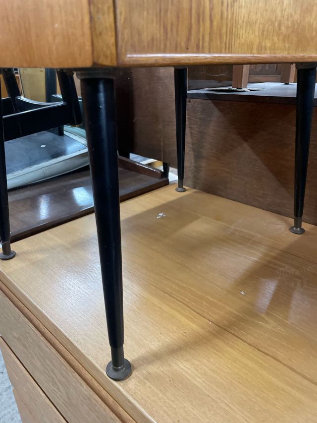 1960s ヴィンテージ イギリス チーク レコードキャビネット 仕上済 イギリス 1960年代 オーク レコードキャビネット