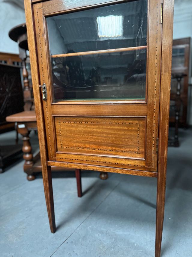 イギリス 1910年代 マホガニー ミュージックキャビネット