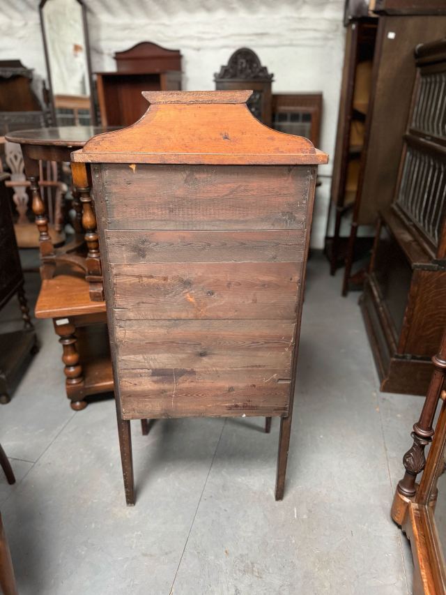 イギリス 1910年代 マホガニー ミュージックキャビネット