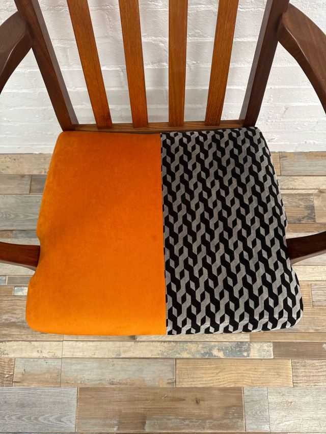 60年代ビンテージ デンマーク製 アームチェア デンマーク 1960年代 チーク アームチェア ペア