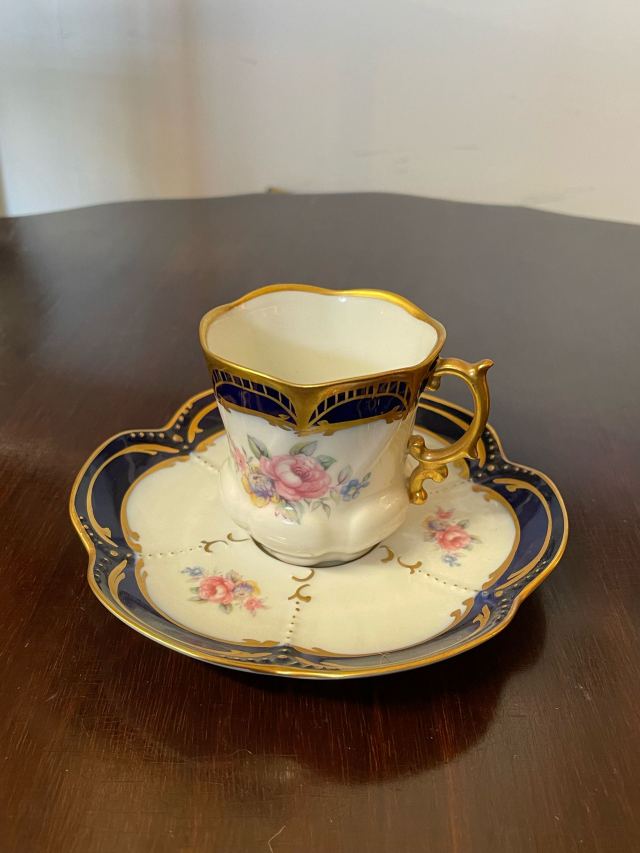 フランス 1960年代 磁器 Limoges リモージュ フレンチリモージュカップ 
