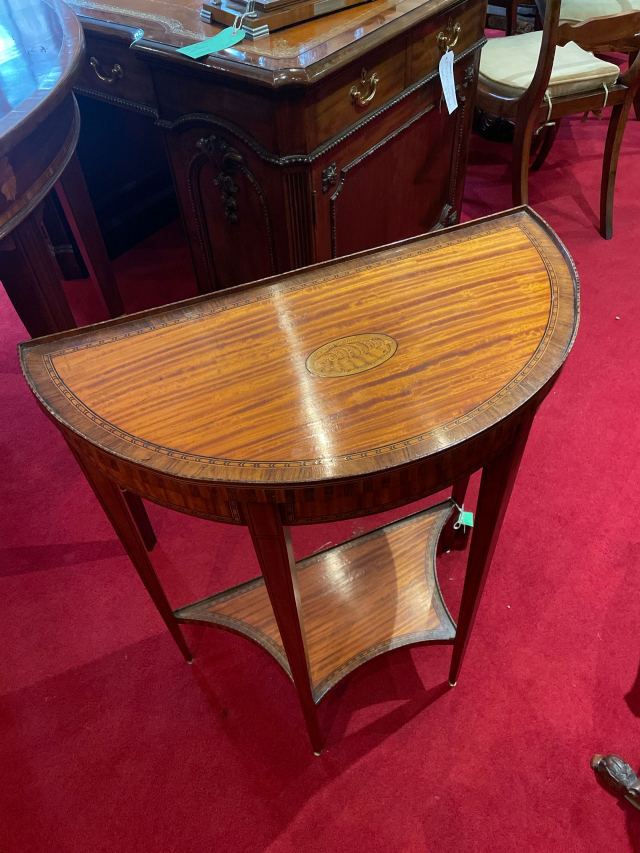 イギリス 1880年代 ウォールナット バタフライテーブル