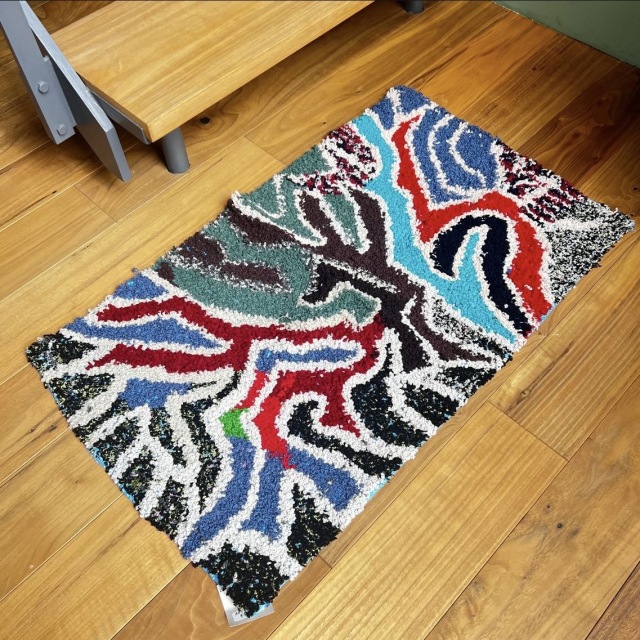 イラン、シルク銀柑敷物/サイズ:60x90cm…..mp1. シルクスカーフ65＞ボタニックガーデン – manipuri