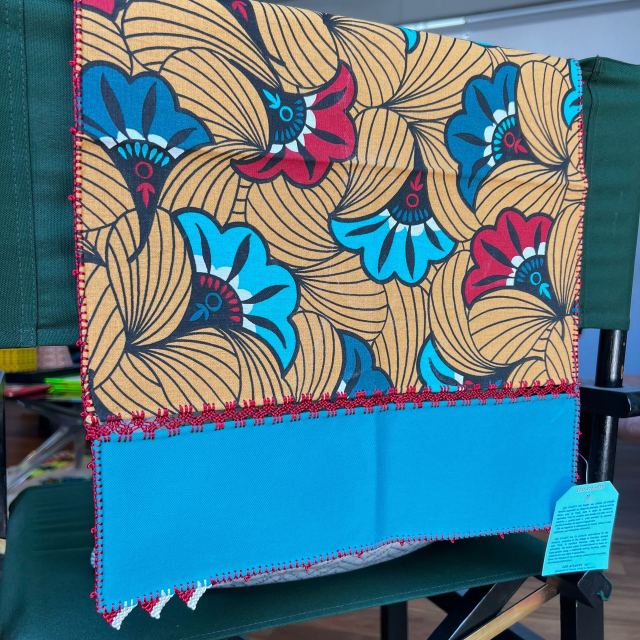 LeO ATLaNTE ランチマット/柄+水色 ECJPJC0070