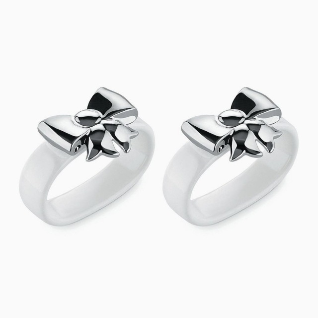 ALESSI アレッシー ジロトンドステンレス製ナプキンリングセット6個