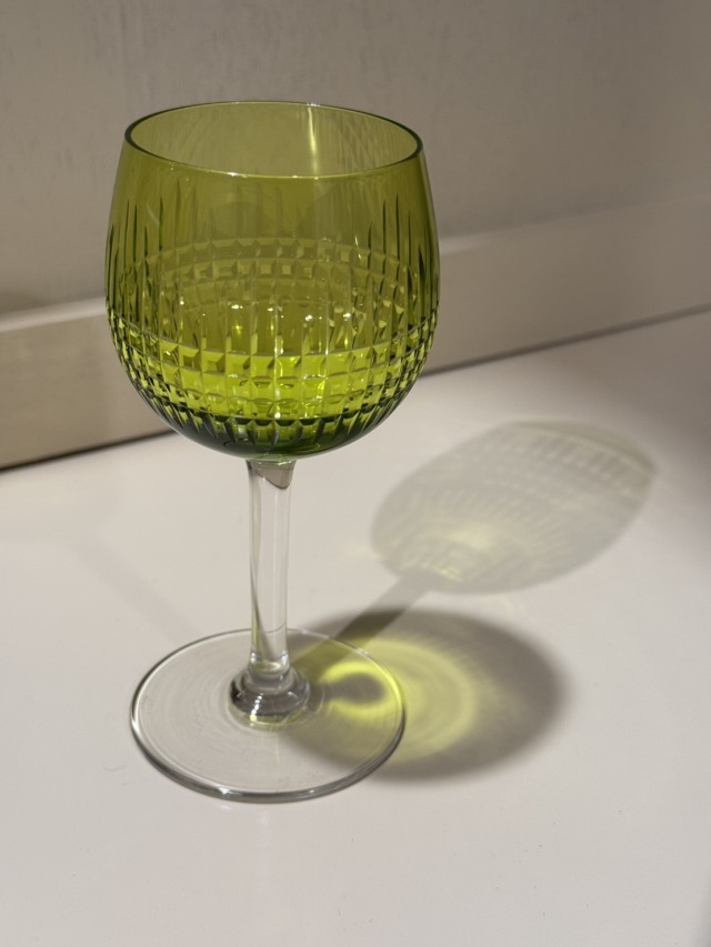 オールドバカラ BACCARAT カヴール Cavour クリスタル ワイングラス アンティーク