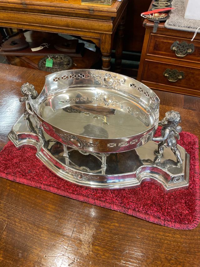 オーストリア 1950年代 磁器 AUGARTEN アウガルテン ボンボニエール