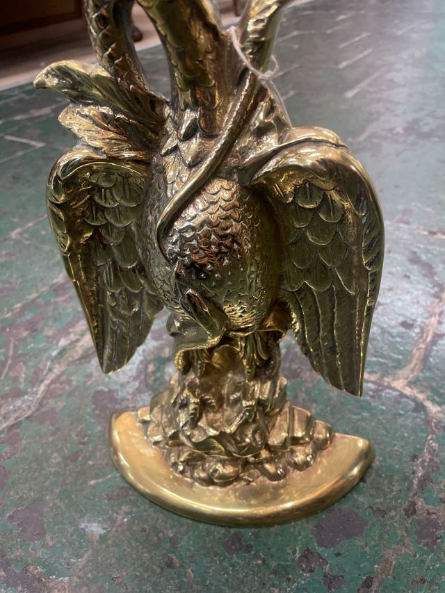 イギリス 1880年代 ブラス ドアストッパー