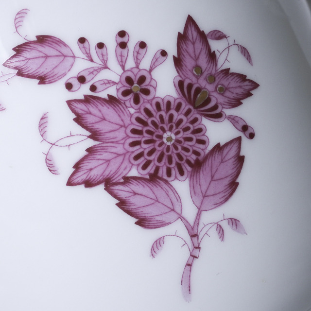 ハンガリー 1950年代 Herend ヘレンド 植木鉢 UR-107