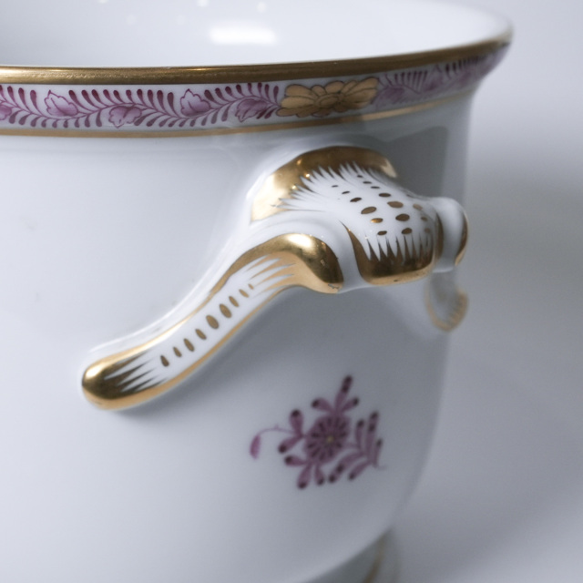 ハンガリー 1950年代 Herend ヘレンド 植木鉢 UR-107