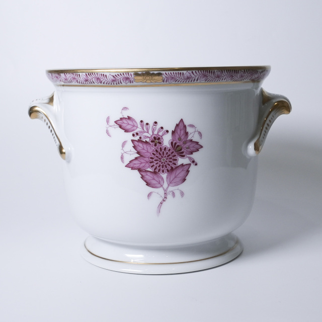 ハンガリー 1950年代 Herend ヘレンド 植木鉢 UR-107