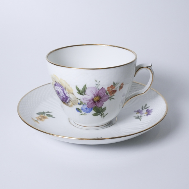 デンマーク 1950年代 Royal Copenhagen ロイヤルコペンハーゲン カップ&ソーサー UR-112