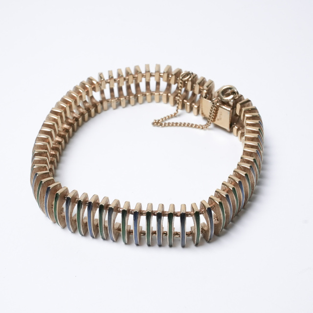 アメリカ 1950年代 Trifari トリファリ コスチュームジュエリー ブレスレット