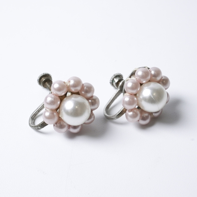 アメリカ 1950年代 コスチュームジュエリー イヤリング