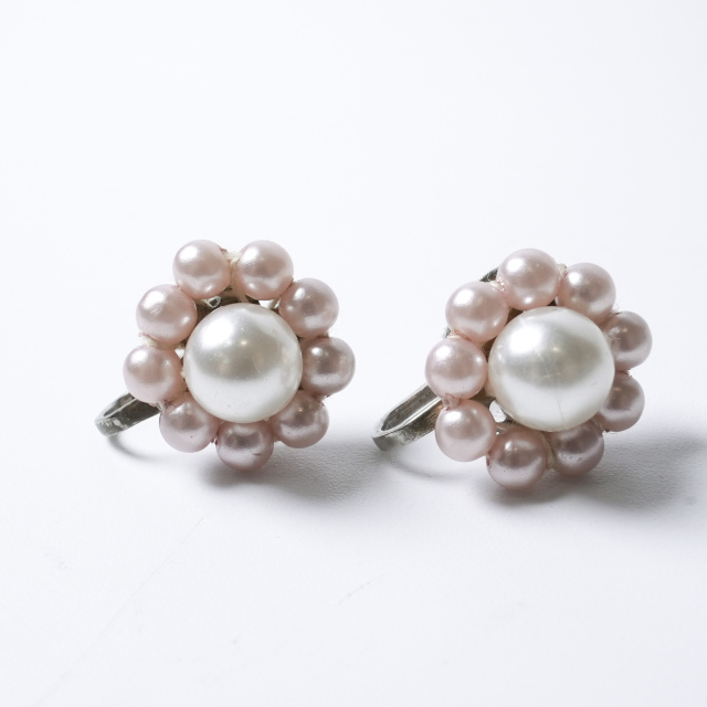 アメリカ 1950年代 コスチュームジュエリー イヤリング