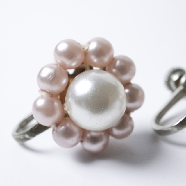 アメリカ 1950年代 コスチュームジュエリー イヤリング