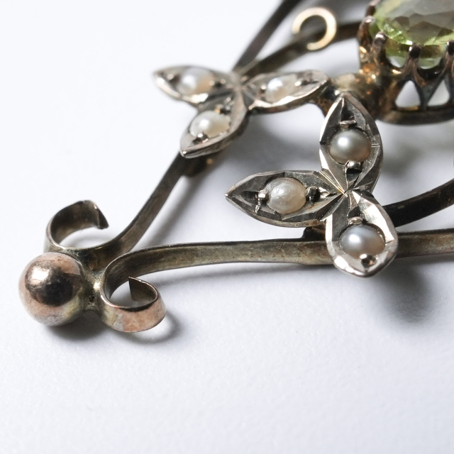 イギリス 1900年代 9Kゴールド アンティークジュエリー ペンダント