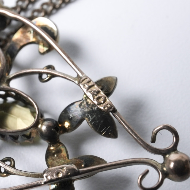 イギリス 1900年代 9Kゴールド アンティークジュエリー ペンダント