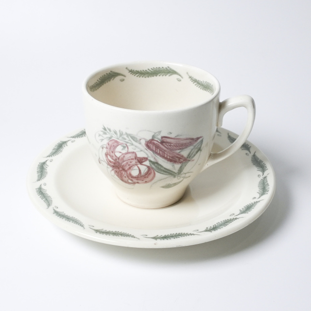 イギリス 1930年代 Susie Cooper スージークーパー デミタスカップ＆ソーサー