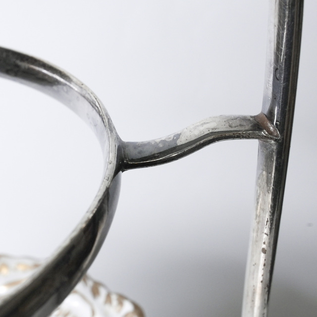 ドイツ 1900年代 Dresden ドレスデン プレート3枚とイギリス製 三段トレイ