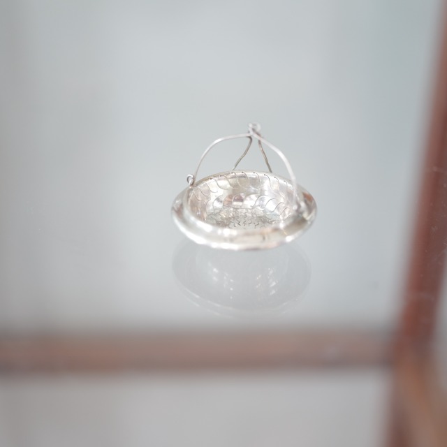 純銀製フランス製950シルバー ティーストレイナー