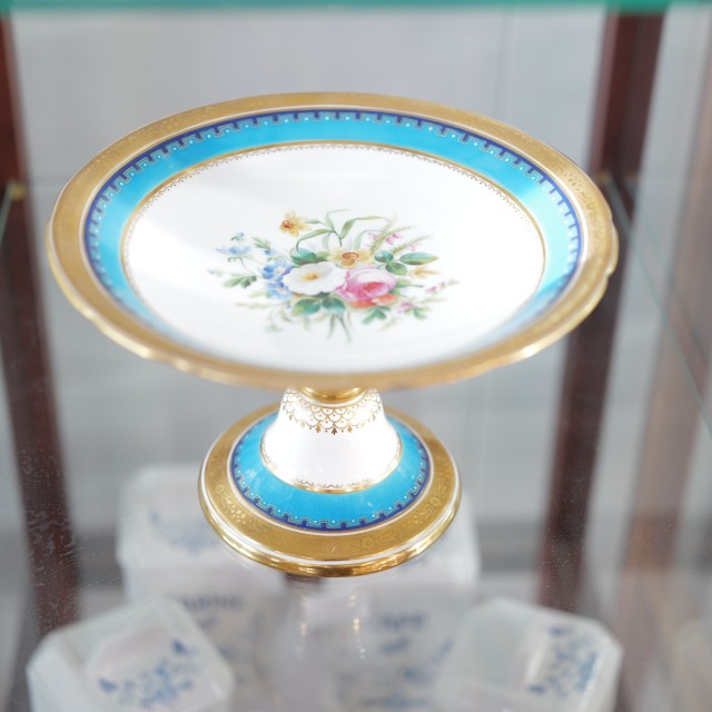 ミントン 花紋 コンポート