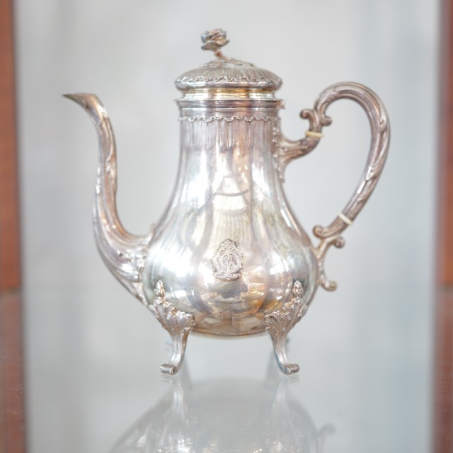フランスシルバー コーヒーポット